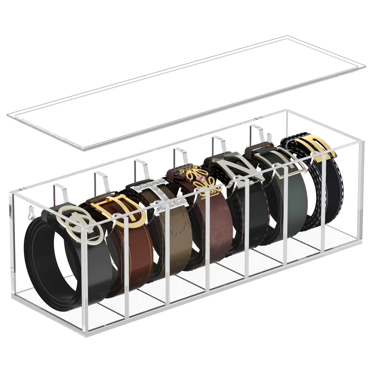 FEMELI Belt Organizer Drawer Box