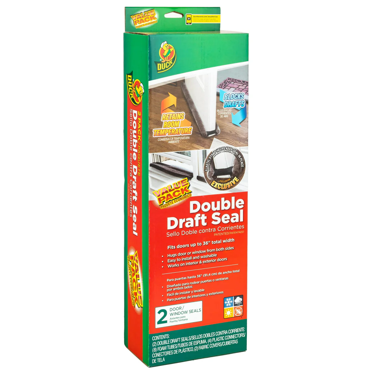 Duck Brand Draft Door Seal