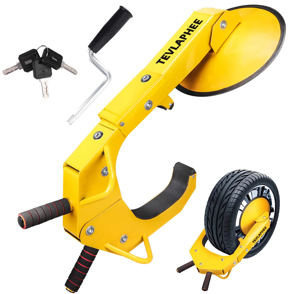 Tevlaphee Heavy Duty Wheel Lock Boot