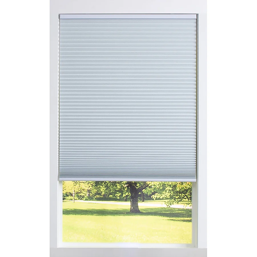 allen + roth White Blackout Cordless Cellular Shade