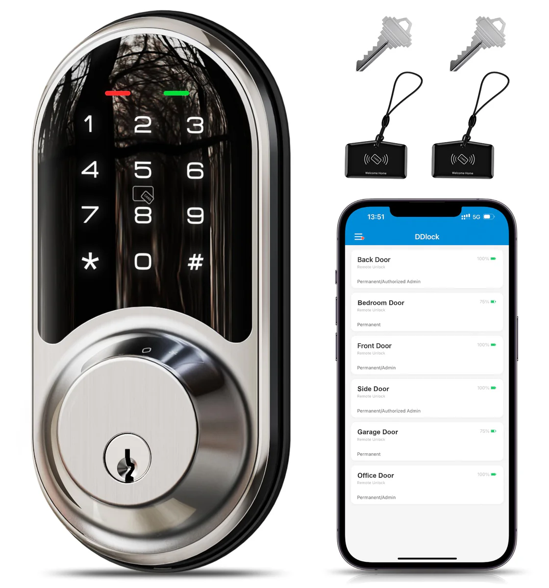 Veise Smart Lock Keyless Entry Deadbolt