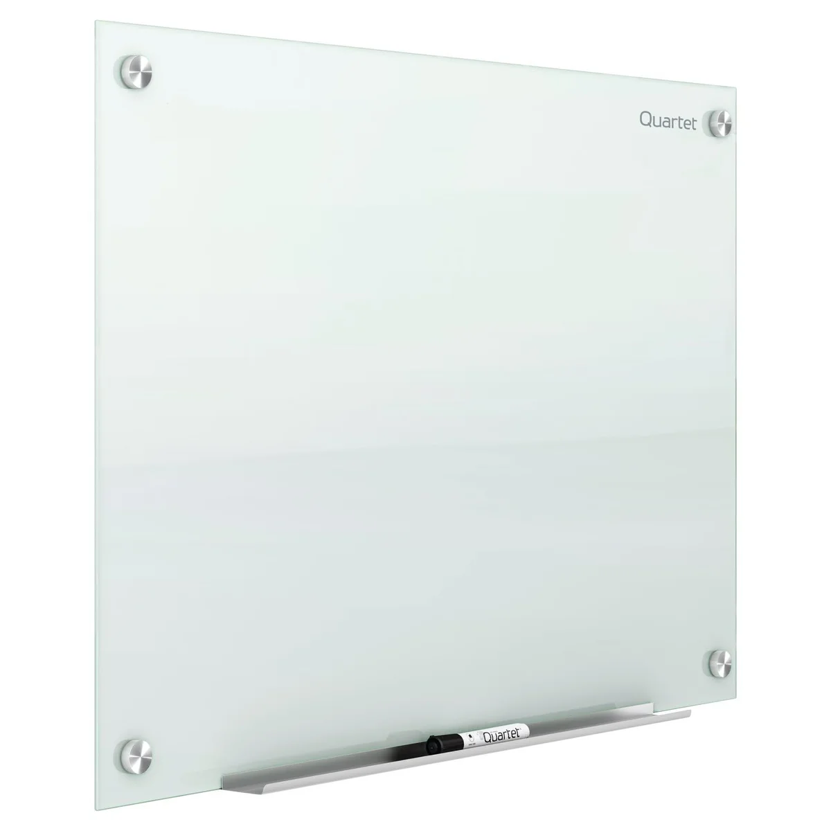 Quartet Glass Whiteboard, Magnetic Dry Erase White Board