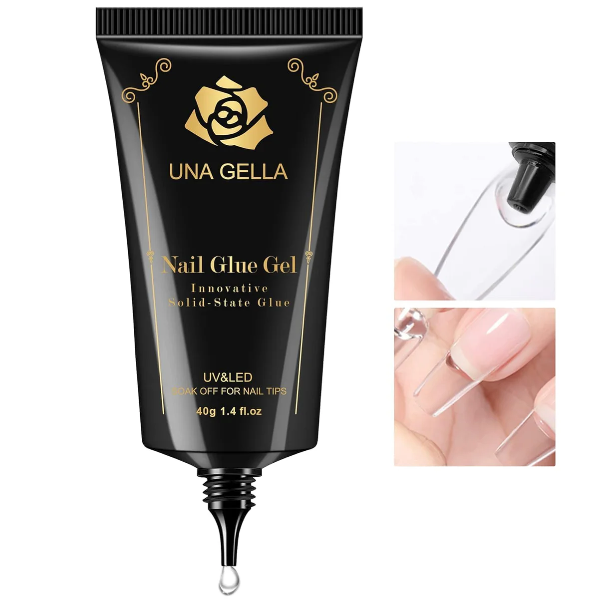 UNA GELLA Nail Art Rhinestone Glue Gel