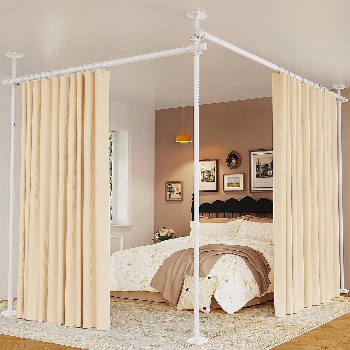 Goovilla Tension Room Divider Curtain