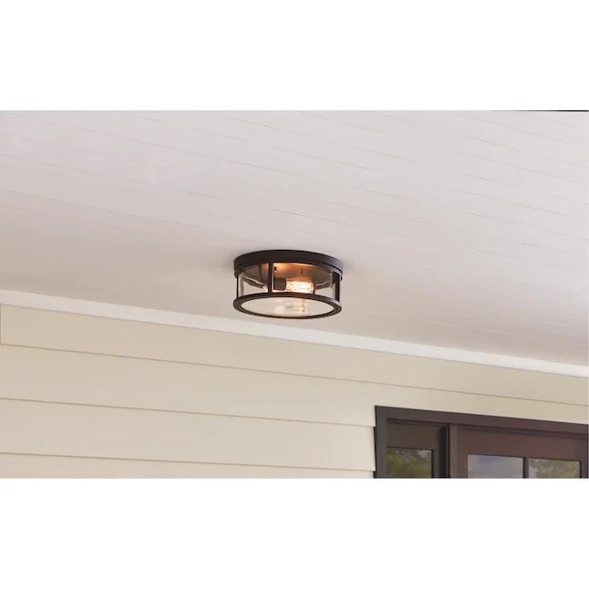 allen + roth Flush Mount Light Fixture | MAC.BID