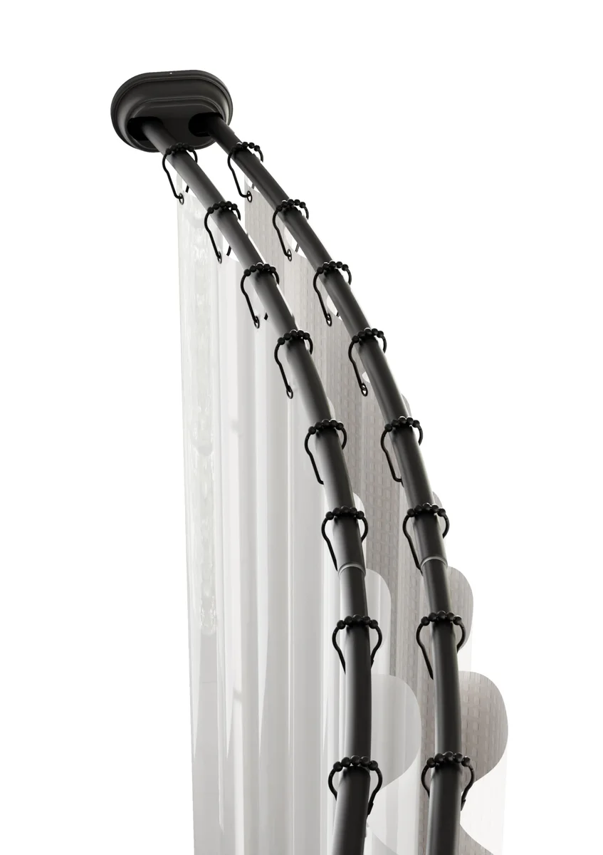 Zenna Home Shower Curtain Rod