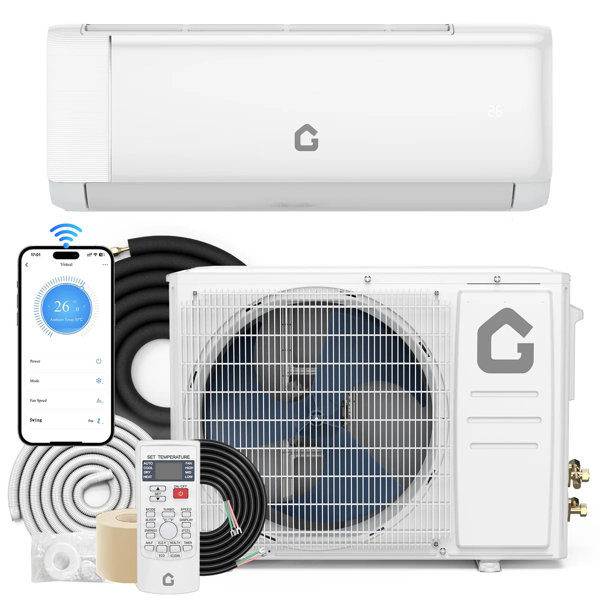 Takywep Mini Split Air Conditioner System