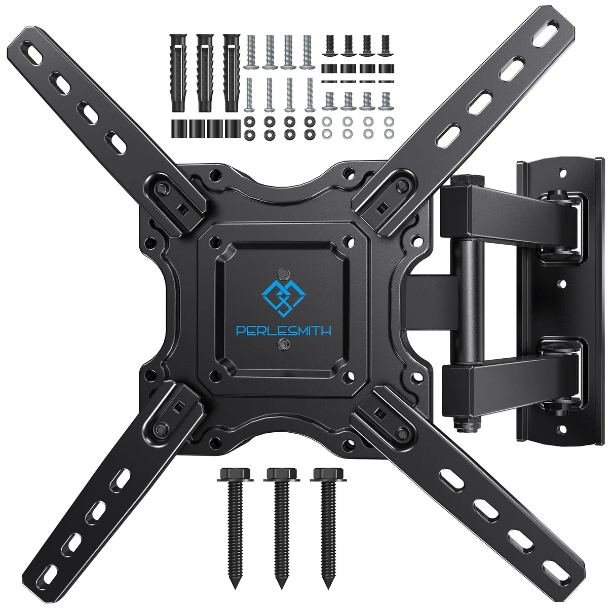 PERLESMITH TV Wall Mount Bracket for 26-55 Inch LED LCD TVs