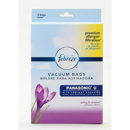 (QTY 2) Febreze Spring & Renewal Scent Vacuum Bags