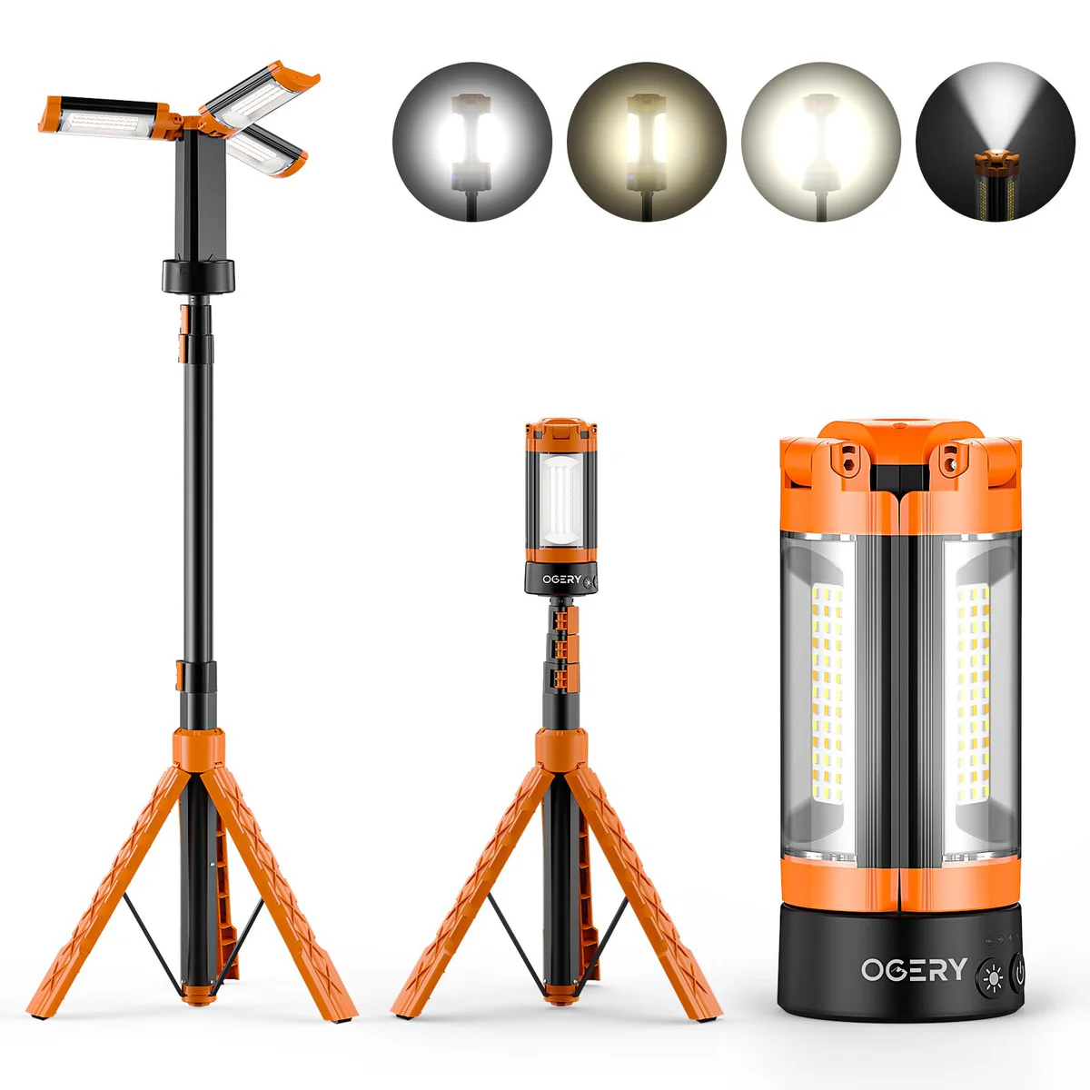 OGERY Rechargeable Camping Lantern