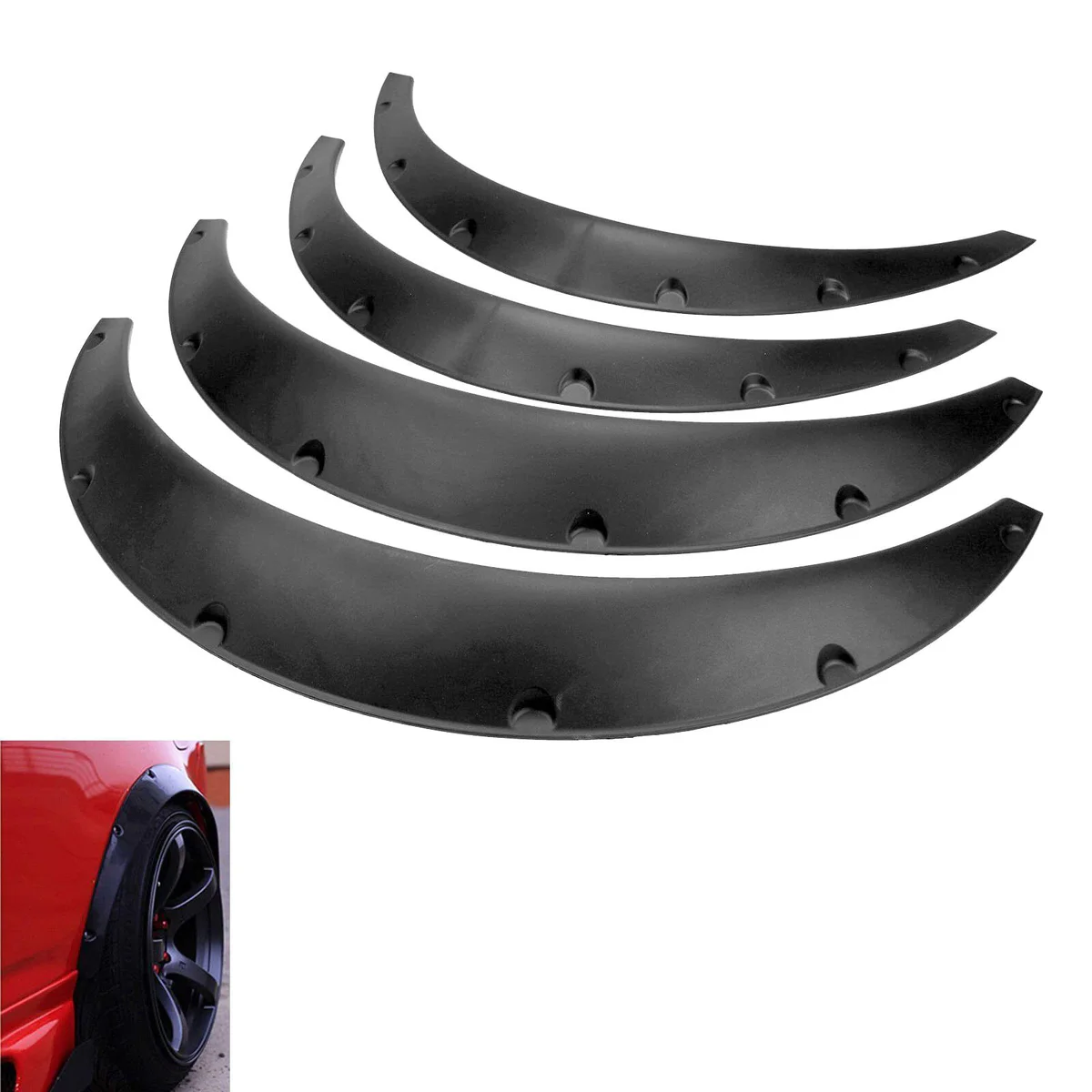 BLACKHORSE-RACING Fender Flares 