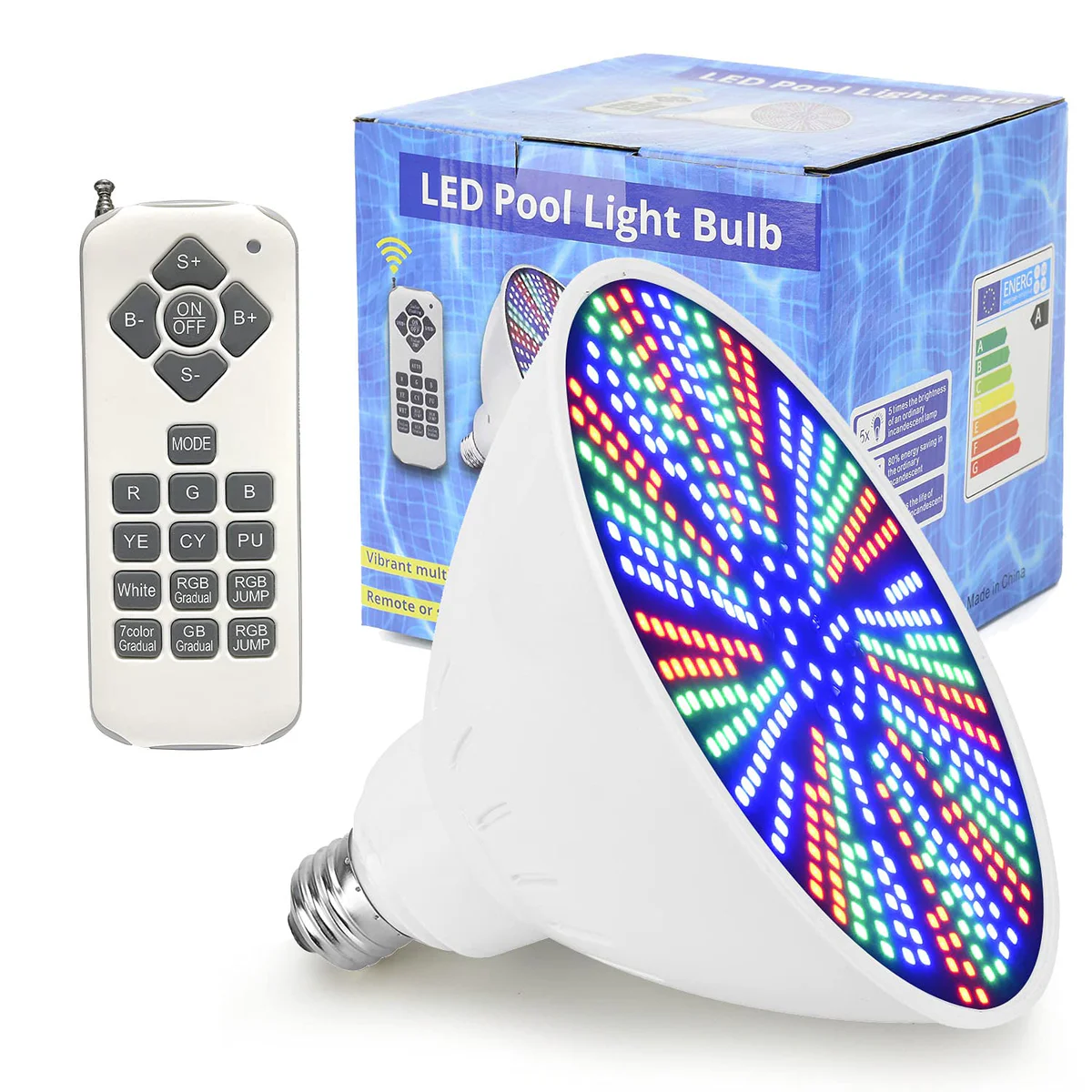 Jeryswet LED Pool Light Bulb