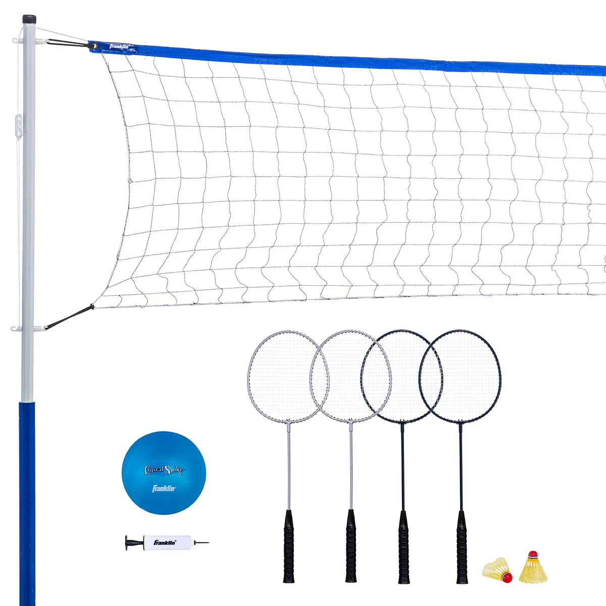 Franklin Sports Volleyball/Badminton Set