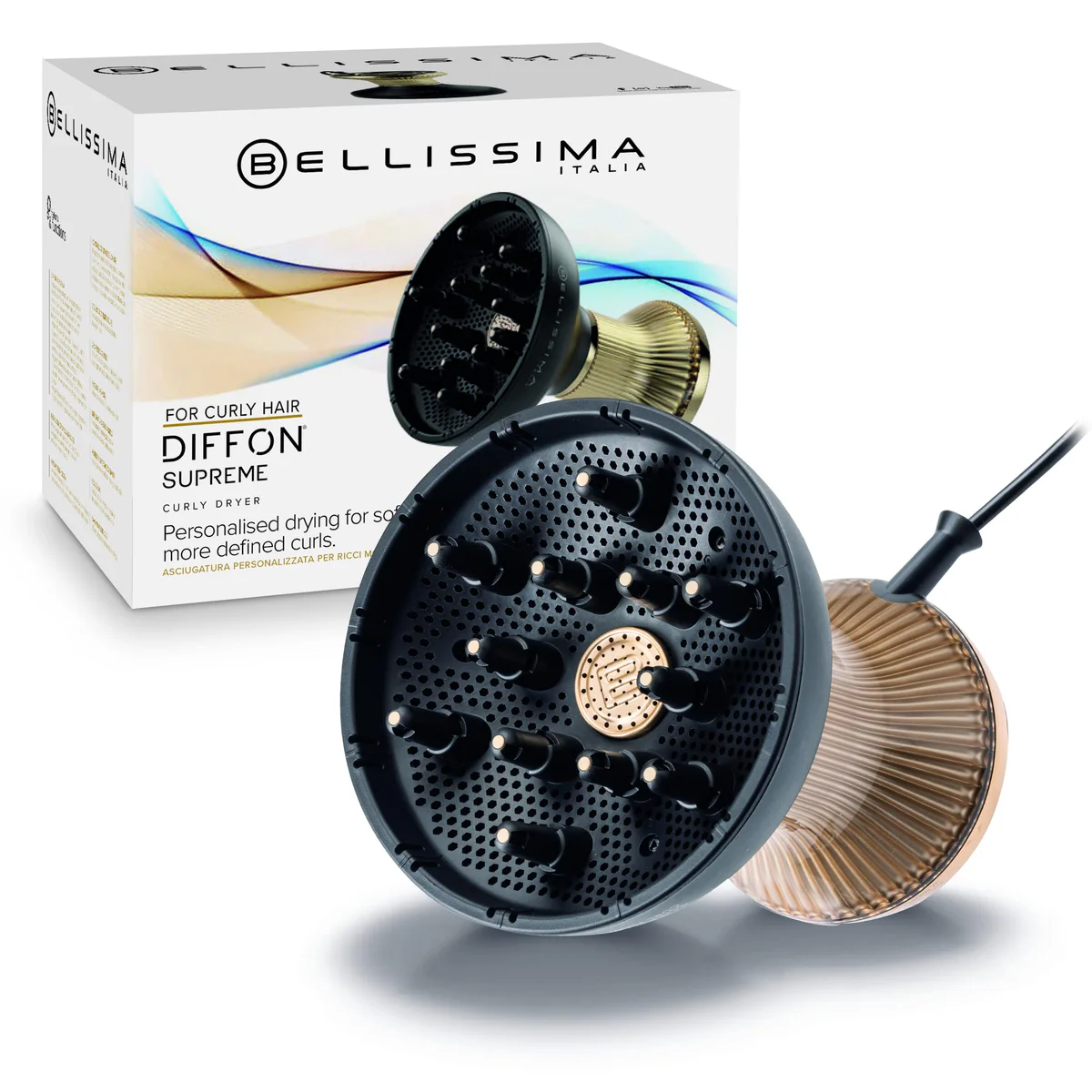 BELLISSIMA ITALIA Diffon Supreme Curly Hair Dryer Diffuser