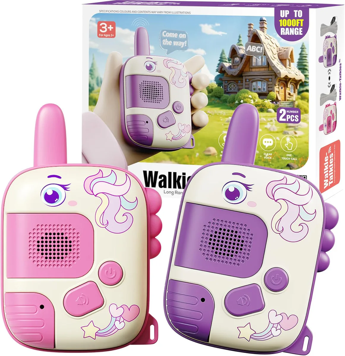 JKGIFTS Kids Walkie Talkies  