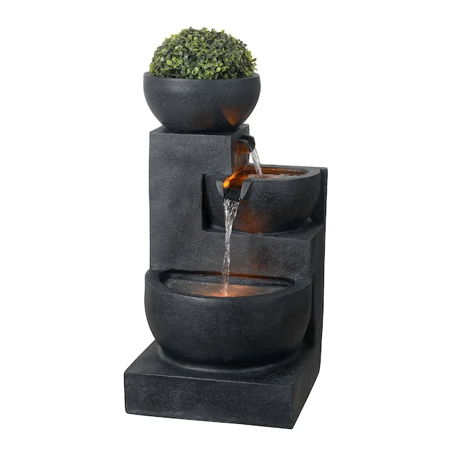 Style Selections Outdoor Tiered Fountain