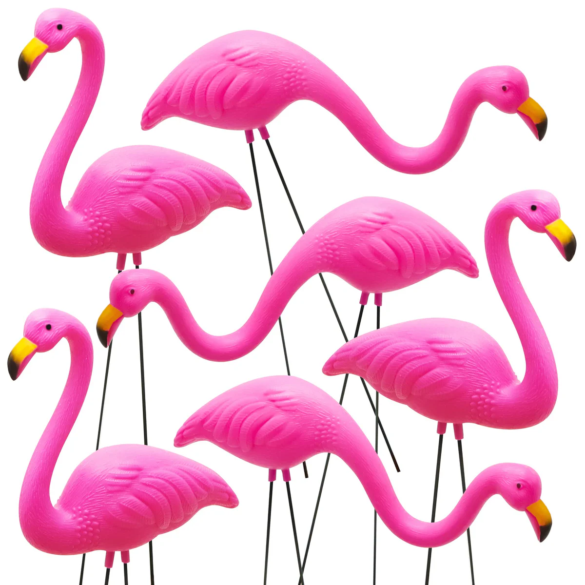 JOYIN Flamingo Yard Ornament Stakes