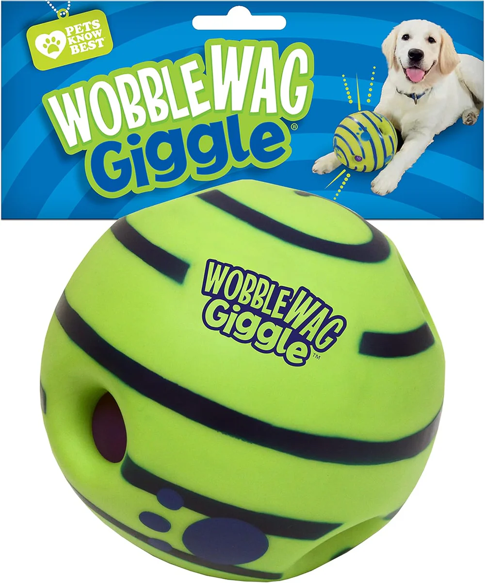 Wobble Wag Giggle Ball Dog Toy