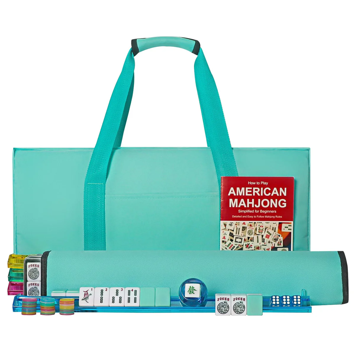 GUSTARIA Mahjong Game Set Traditional Tiles