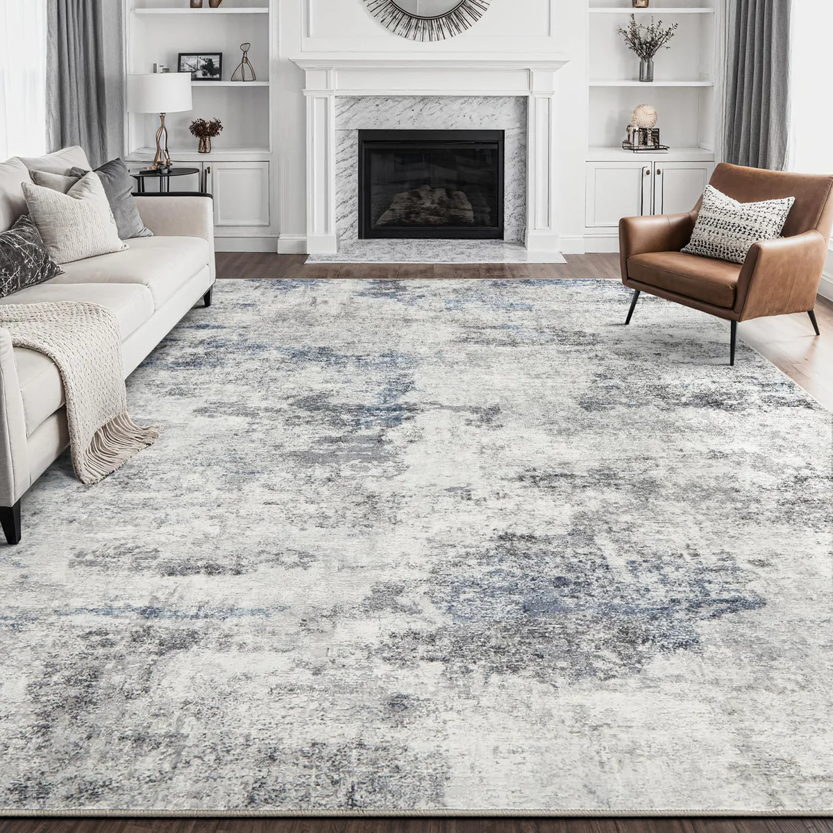 Dmoyest Abstract Area Rug