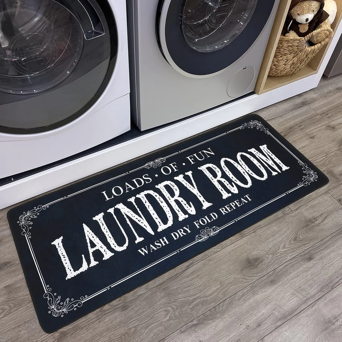 ROMAMIGO Anti-Fatigue Laundry Room Floor Mat
