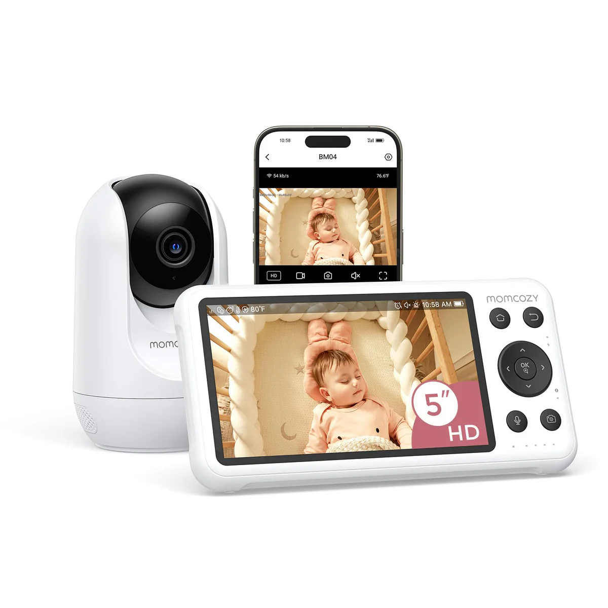 Momcozy WiFi Baby Monitor Camera