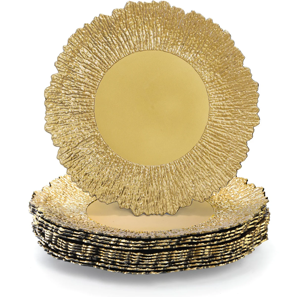 Coloch Silver Lacewood Charger Plate