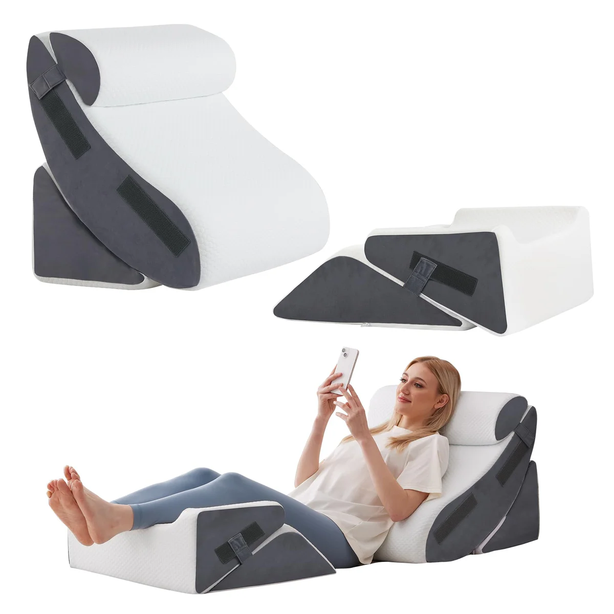 Ahpmeoa Bed Wedge Pillow 