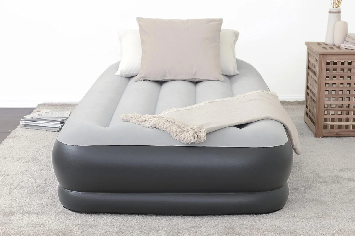 SleepLux Twin Air Mattress with Built-in AC Pump