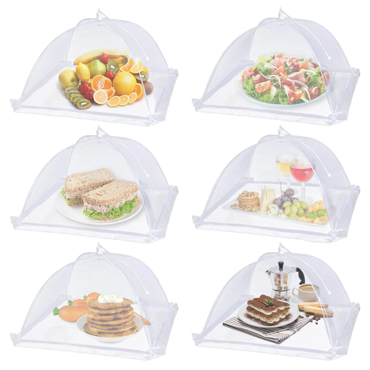 Lauon Silicone Stretch Lids Reusable Food Covers