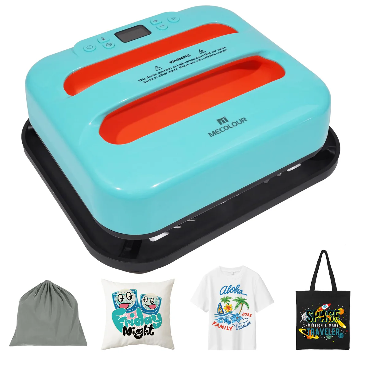 MECOLOUR Digital Heat Press Machine