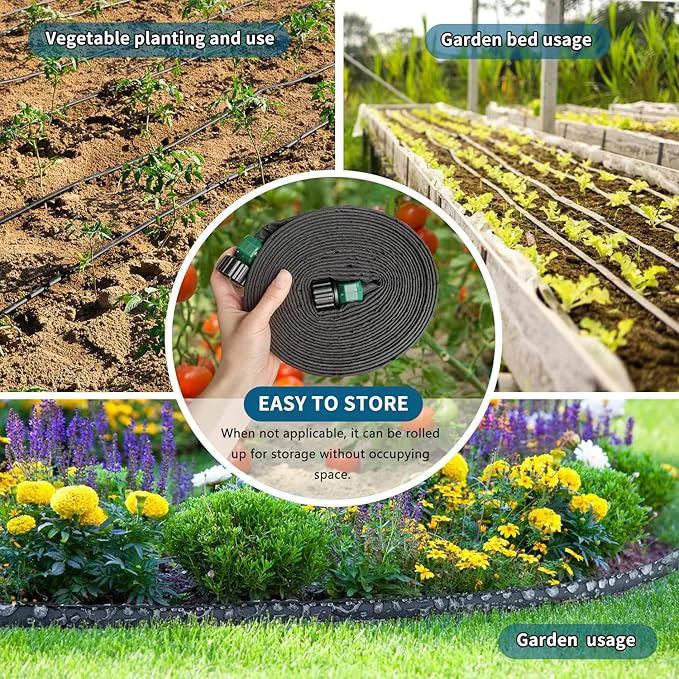 Suneed Soaker Hose 2-Pack, 100 ft Each