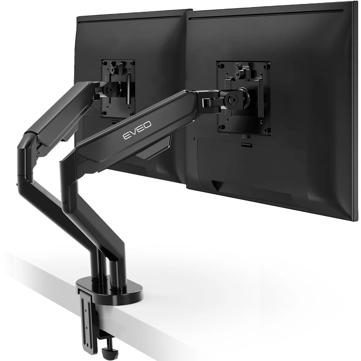 EVEO Dual Monitor Desk Mount Arm Stand