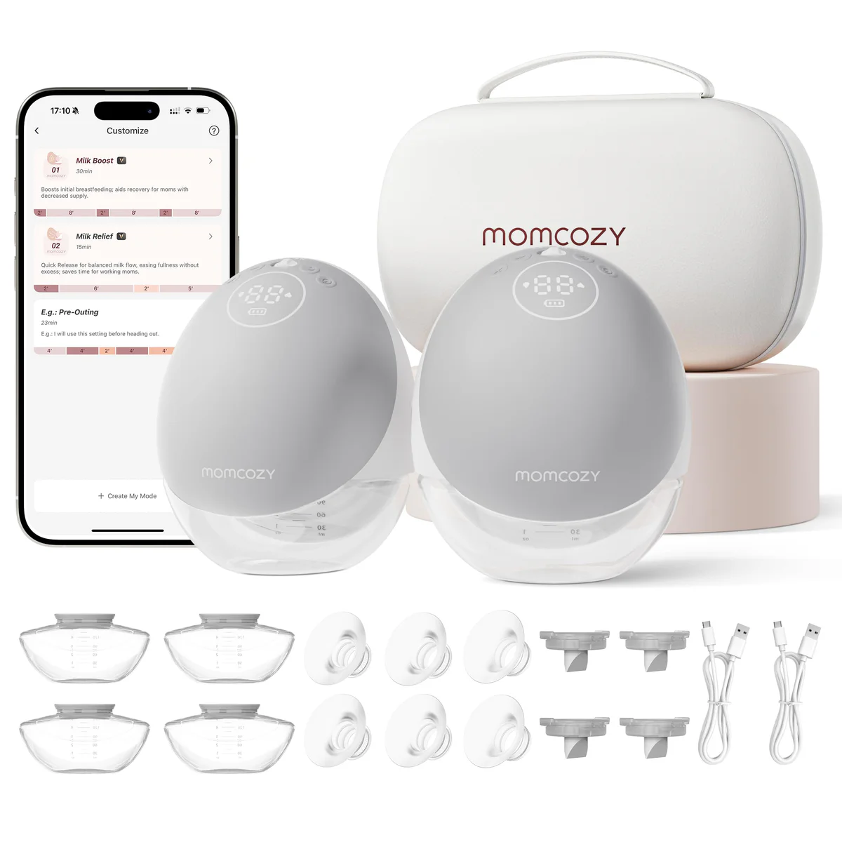 Momcozy Wearable Hands-Free Breast Pump