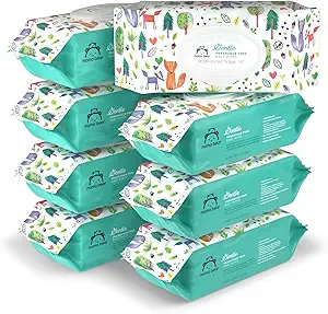 Mama Bear Baby Wipes, 8 packs of 100