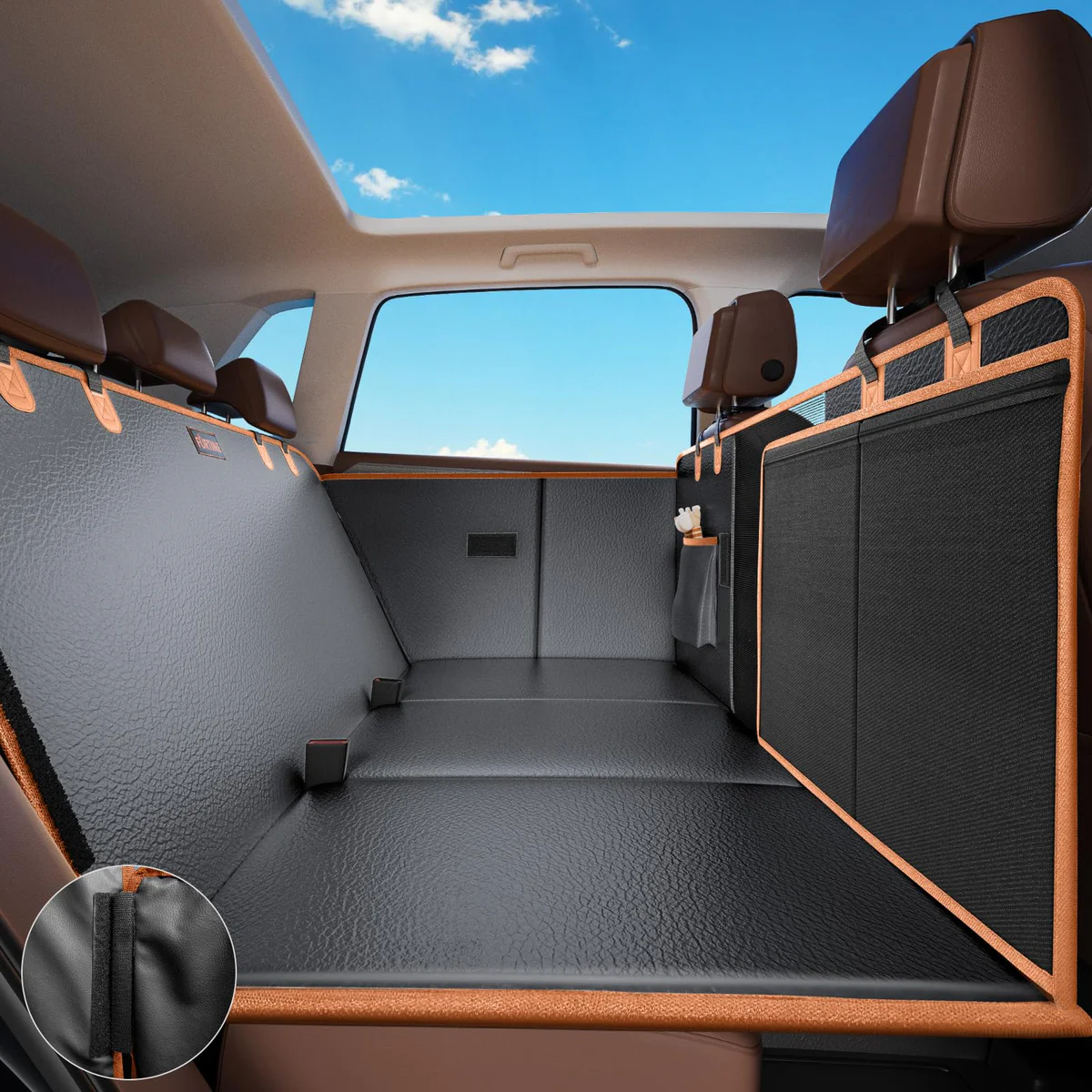 FURTIME Dog Car Seat Cover