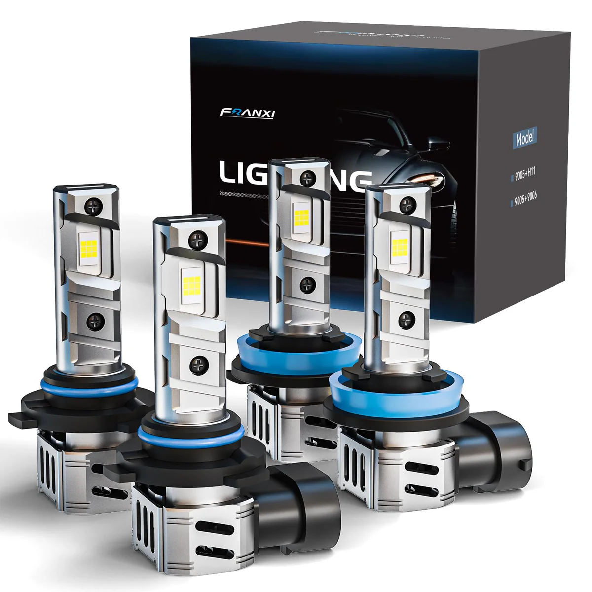 FRANXI LED Fog Light Pods Driving Lights