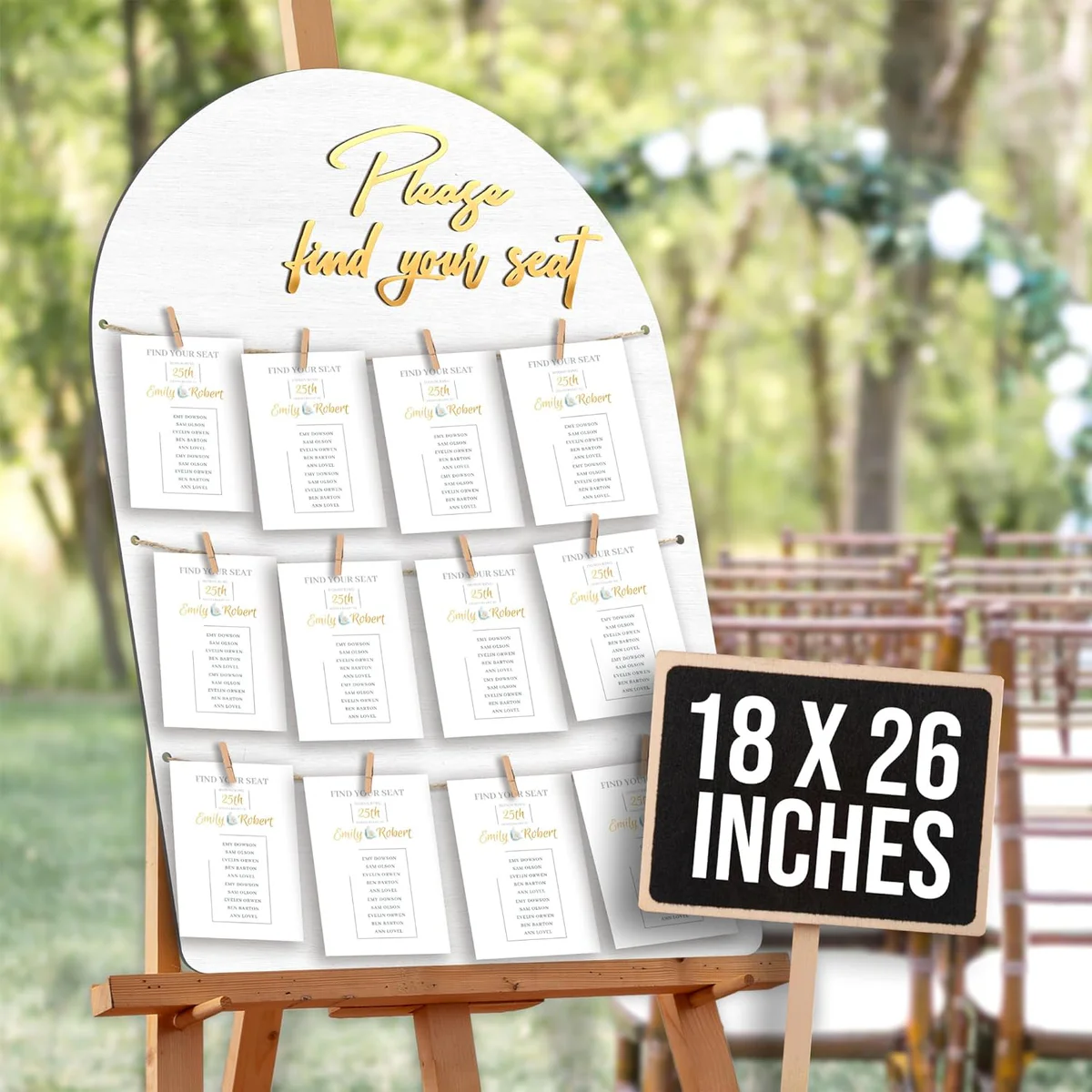 Stofinity Seating Chart Board