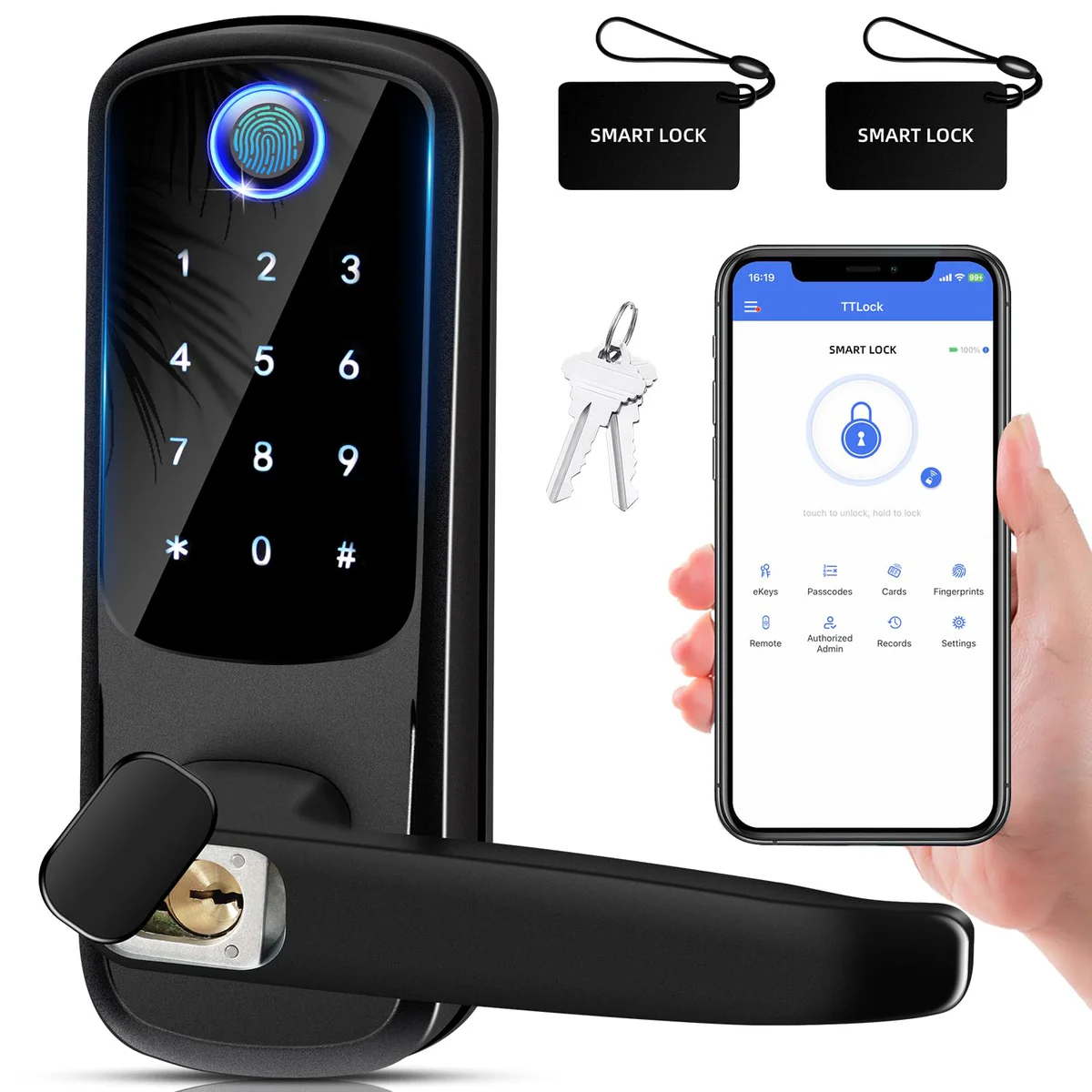 MSR X6 Biometric Fingerprint Door Lock