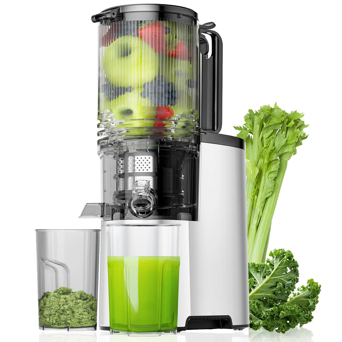 EanOruus Slow Masticating Juicer Extractor