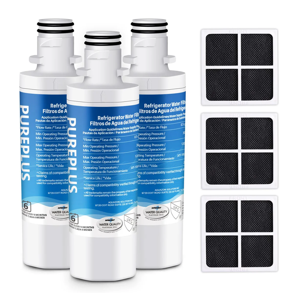 PUREPLUS Refrigerator Water Filter