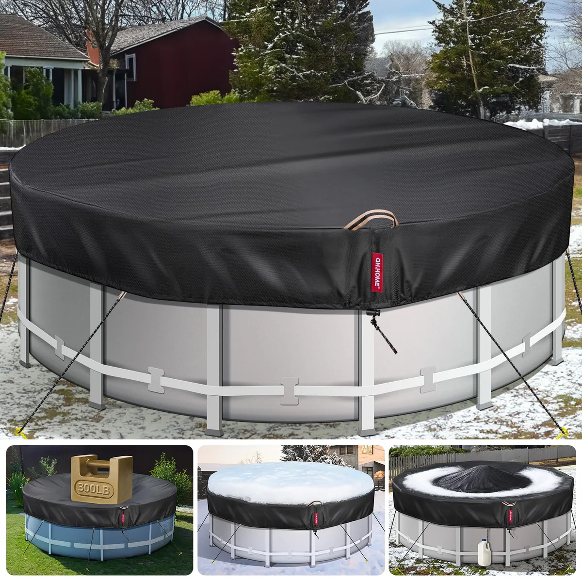 QH.HOME Round Pool Cover