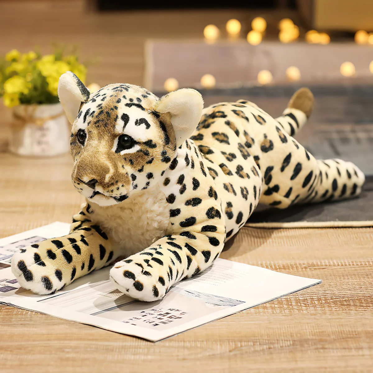 Gisqis Cheetah Stuffed Animal Plush Toy