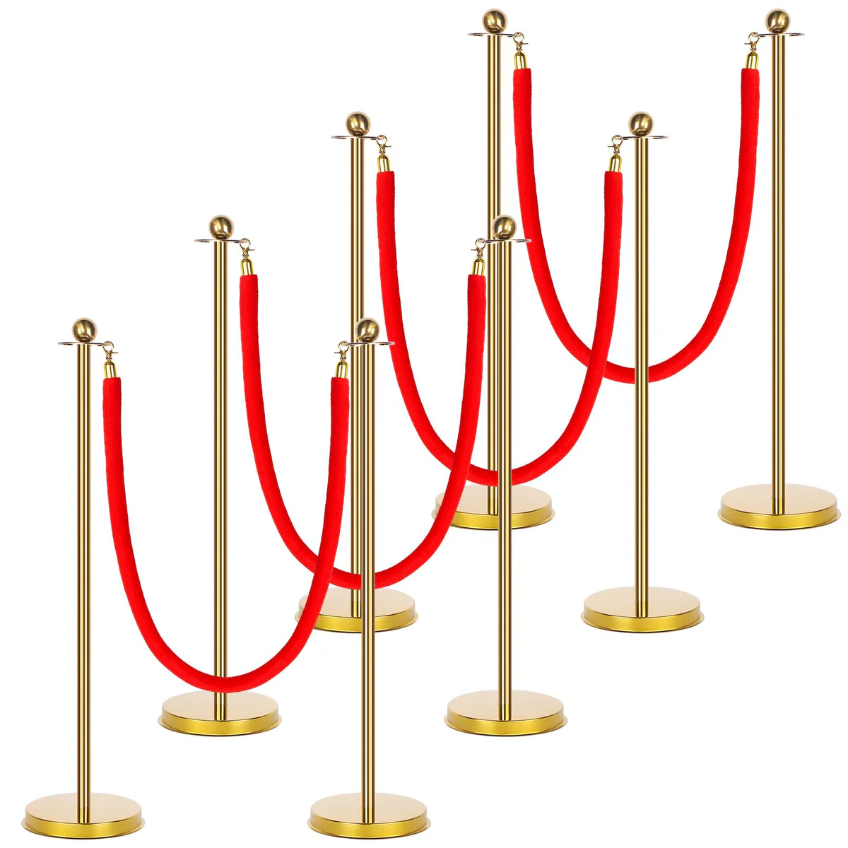 WOANGER Red Carpet Ropes