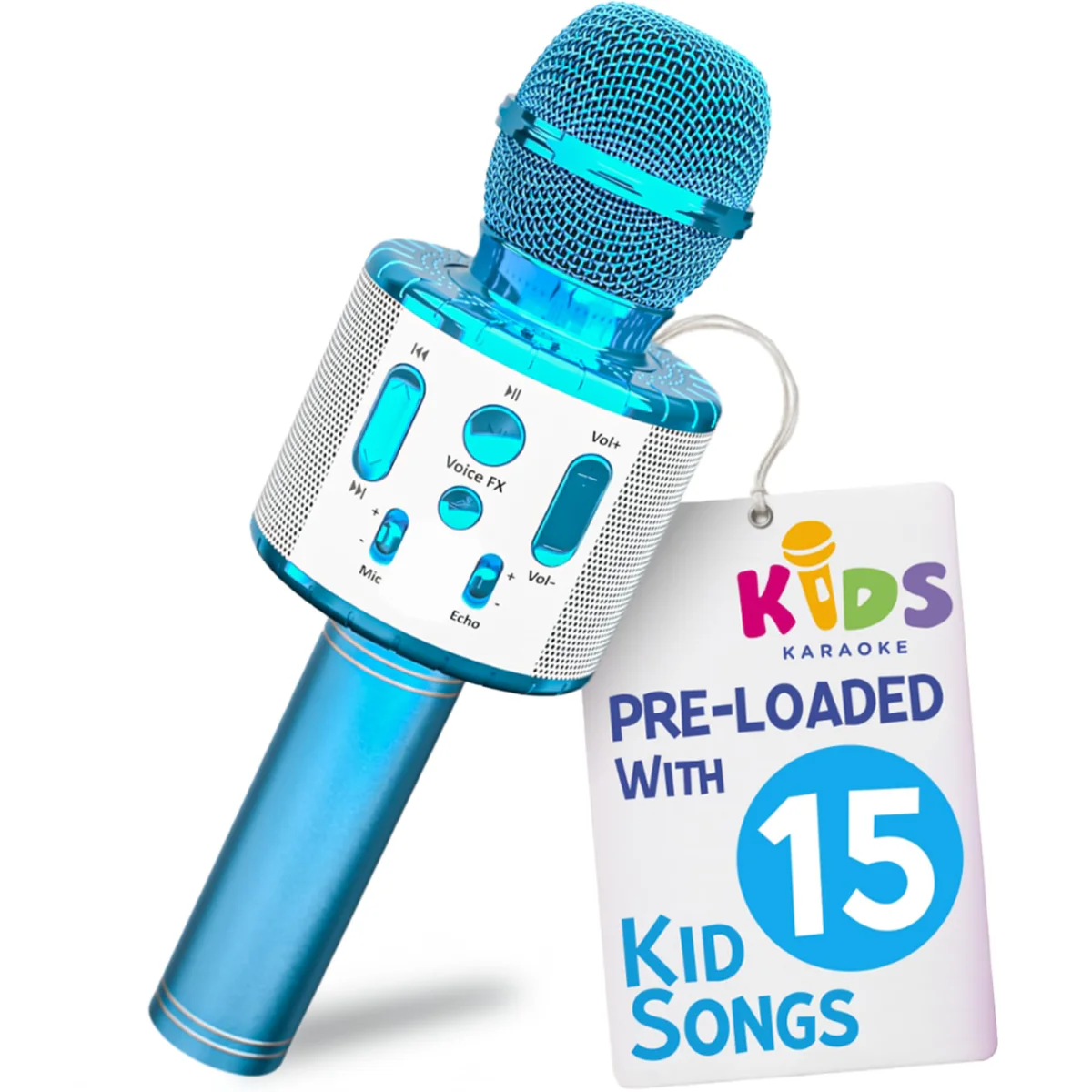 Move2Play Kids Bluetooth Karaoke Microphone