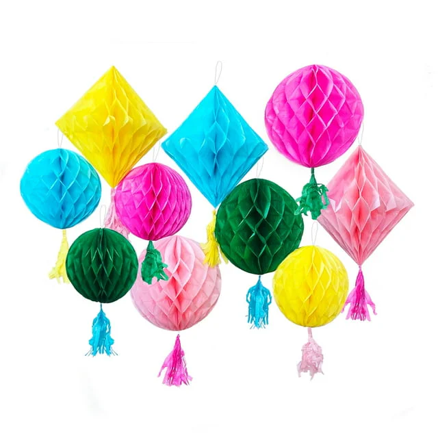 Packed Party Tassel Decorations