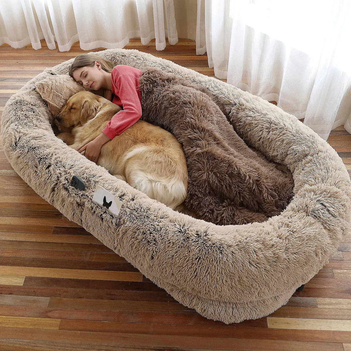 WROS Large Human Dog Bed