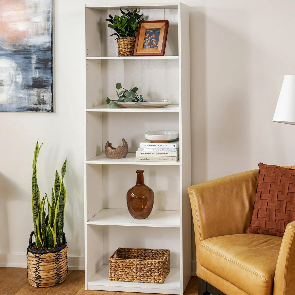 Mainstays 5-Shelf Bookcase