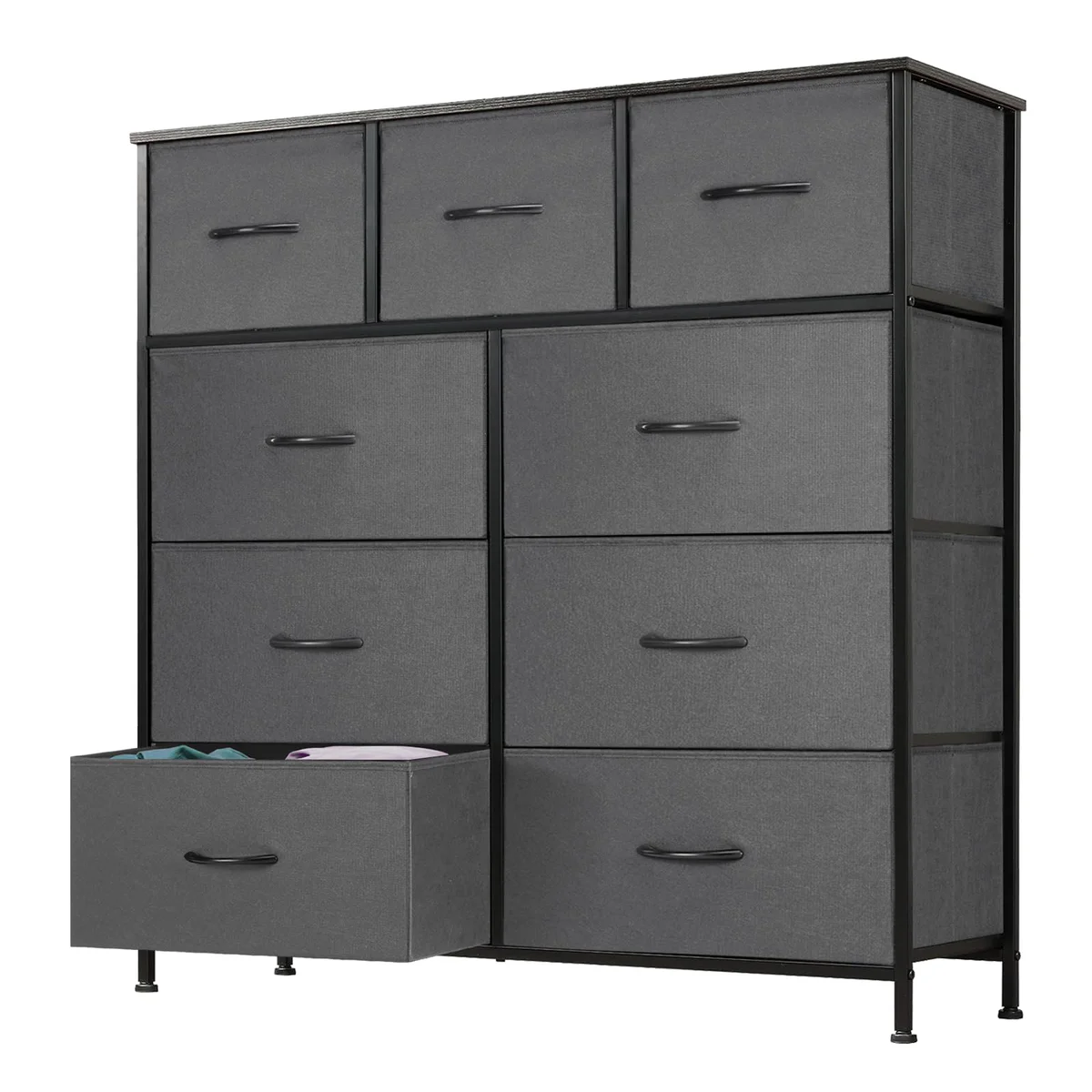 DUMOS 6-Drawer Double Dresser Chest