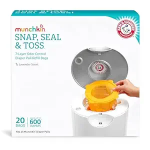 MUNCHKIN Diaper Pail Bags 20 pack